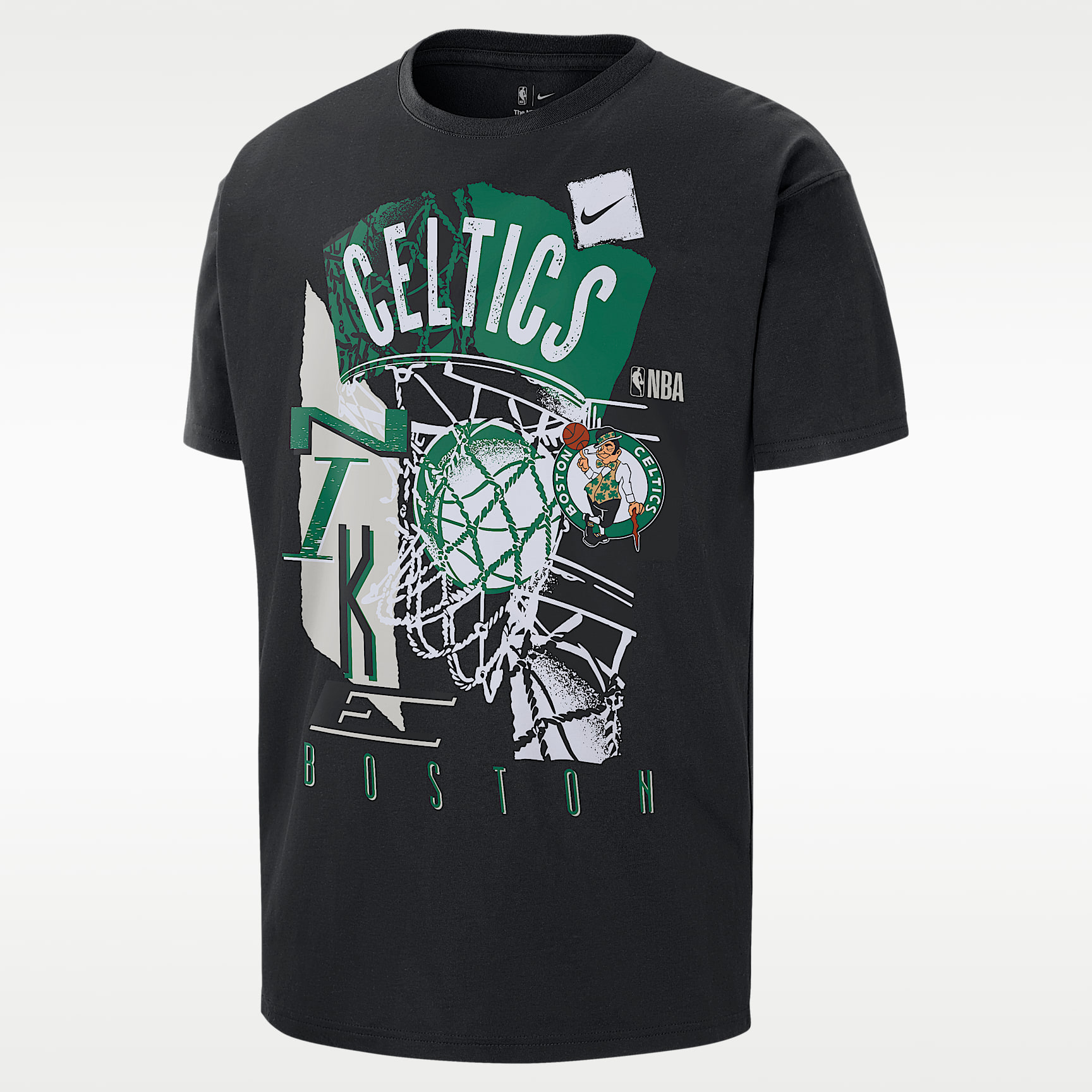 早い者勝ち！90s NBA NIKE製CELTICS TEE Boston Celtics Courtside Men's Nike NBA Vintage T-Shirt. Nike ZA